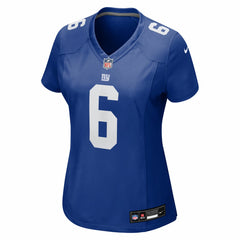 NFL Jaxson Dart New York Giants Women's Team Game Jersey - Royal
