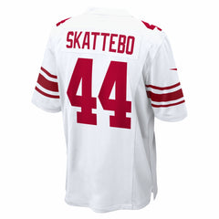 NFL Cam Skattebo New York Giants Game Jersey - White