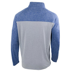 Oklahoma City Thunder 2025 NBA Finals Champions Rockin' It Raglan Omni-Wick Quarter-Zip Pullover Blue