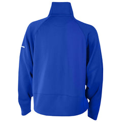 Oklahoma City Thunder Women's 2025 NBA Finals Champions Wickhams Hills Raglan Omni-Wick Half-Zip Pullover Blue