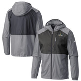 Oklahoma City Thunder 2025 NBA Finals Champions Flash Forward Lightweight Full-Zip Hooded Windbreaker Gray