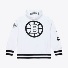 NHL Boston Bruins Mitchell & Ness Arctic Fleece Hoodie - White