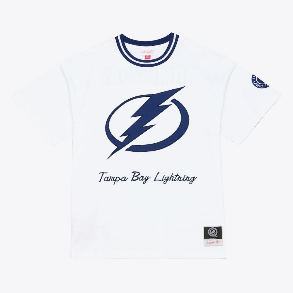 NHL Tampa Bay Lightning Mitchell & Ness Arctic T-Shirt- White