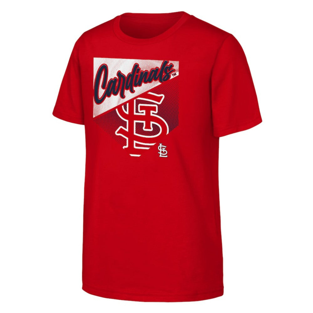 St. Louis Cardinals Outerstuff Youth Prime Plate T-Shirt - Red T-shirts