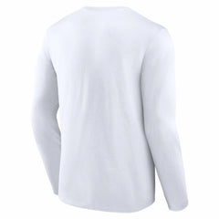 Cincinnati Reds Team Lockup Long Sleeve T-Shirt - White T-shirts