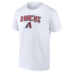 Arizona Diamondbacks Team Lockup T-Shirt - White T-shirts