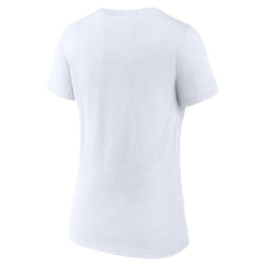 Arizona Diamondbacks Women's Team Lockup V-Neck T-Shirt - White T-shirts