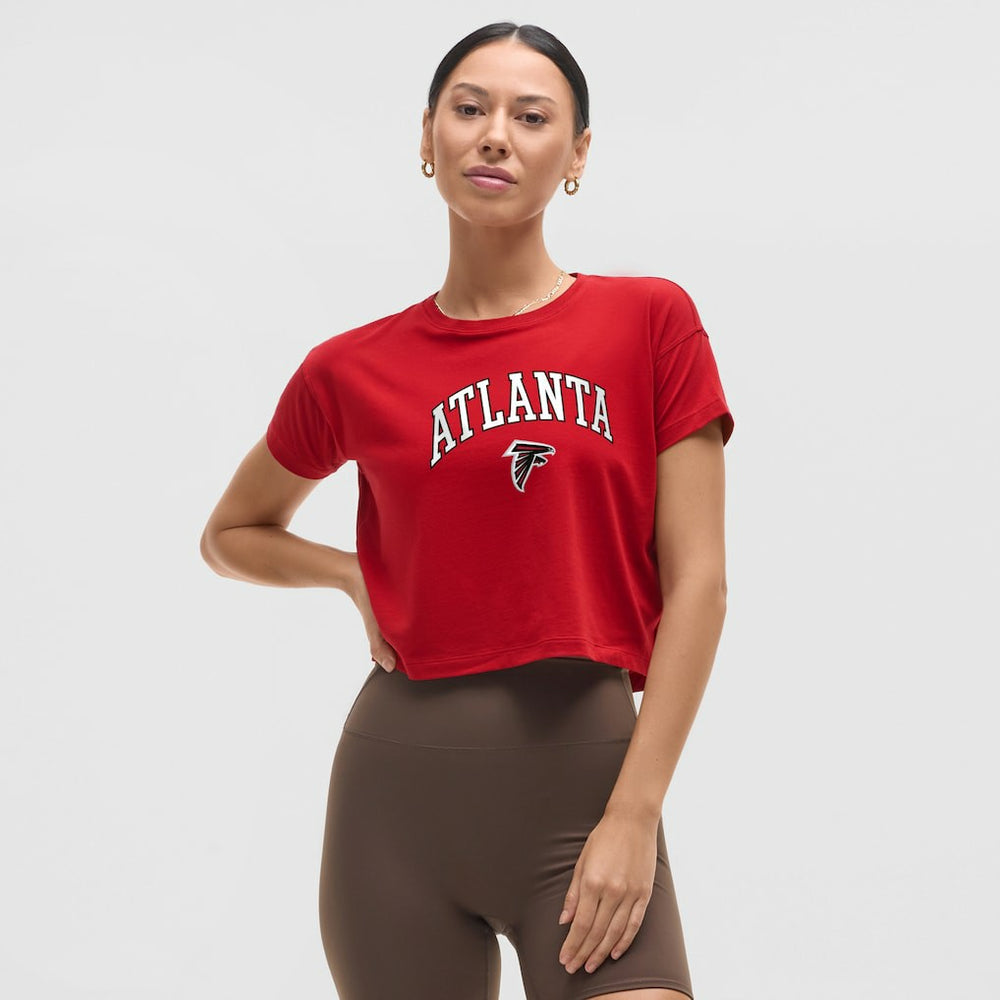 Atlanta Falcons lululemon Women's Cates T-Shirt College Crimson