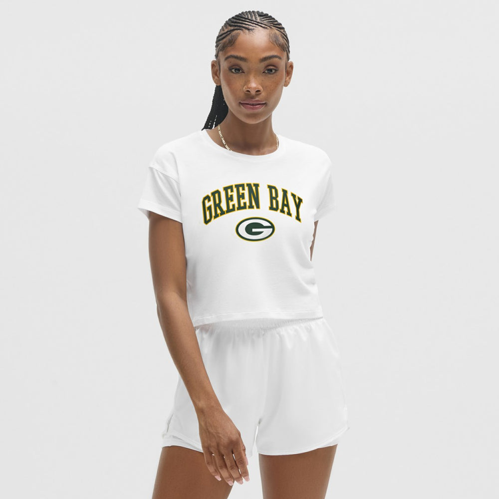 Green Bay Packers lululemon Women's Cates T-Shirt White