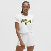 Green Bay Packers lululemon Women's Cates T-Shirt White