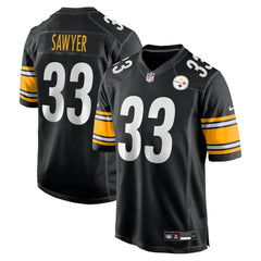 NFL Jack Sawyer Pittsburgh Steelers Team Game Jersey - Black