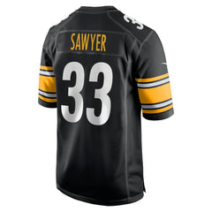 NFL Jack Sawyer Pittsburgh Steelers Team Game Jersey - Black