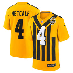 NFL DK Metcalf Pittsburgh Steelers Alternate 1933 Throwback Game Jersey - Gold