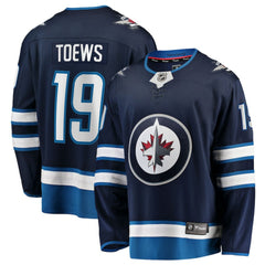 NHL Jonathan Toews Winnipeg Jets Fanatics Home Breakaway Jersey - Navy