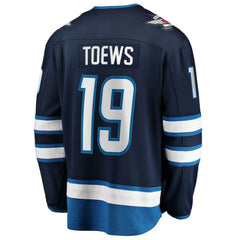 NHL Jonathan Toews Winnipeg Jets Fanatics Home Breakaway Jersey - Navy