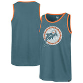 Miami Dolphins '47 Premier Franklin Tank Top Aqua