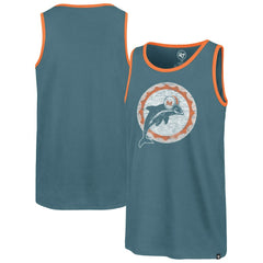 Miami Dolphins '47 Premier Franklin Tank Top Aqua