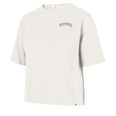 Milwaukee Brewers '47 Women's Love Letter Reed City T-Shirt - Cream T-shirts