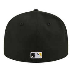 Pittsburgh Pirates New Era Hidden Hit 59FIFTY Fitted Hat - Black Hats