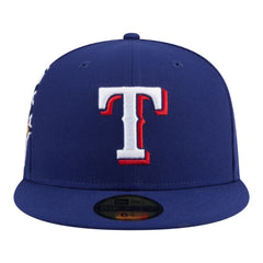 Texas Rangers New Era Hidden Hit 59FIFTY Fitted Hat - Royal Hats