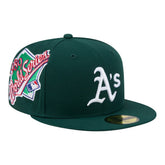 Athletics New Era Hidden Hit 59FIFTY Fitted Hat - Green Hats