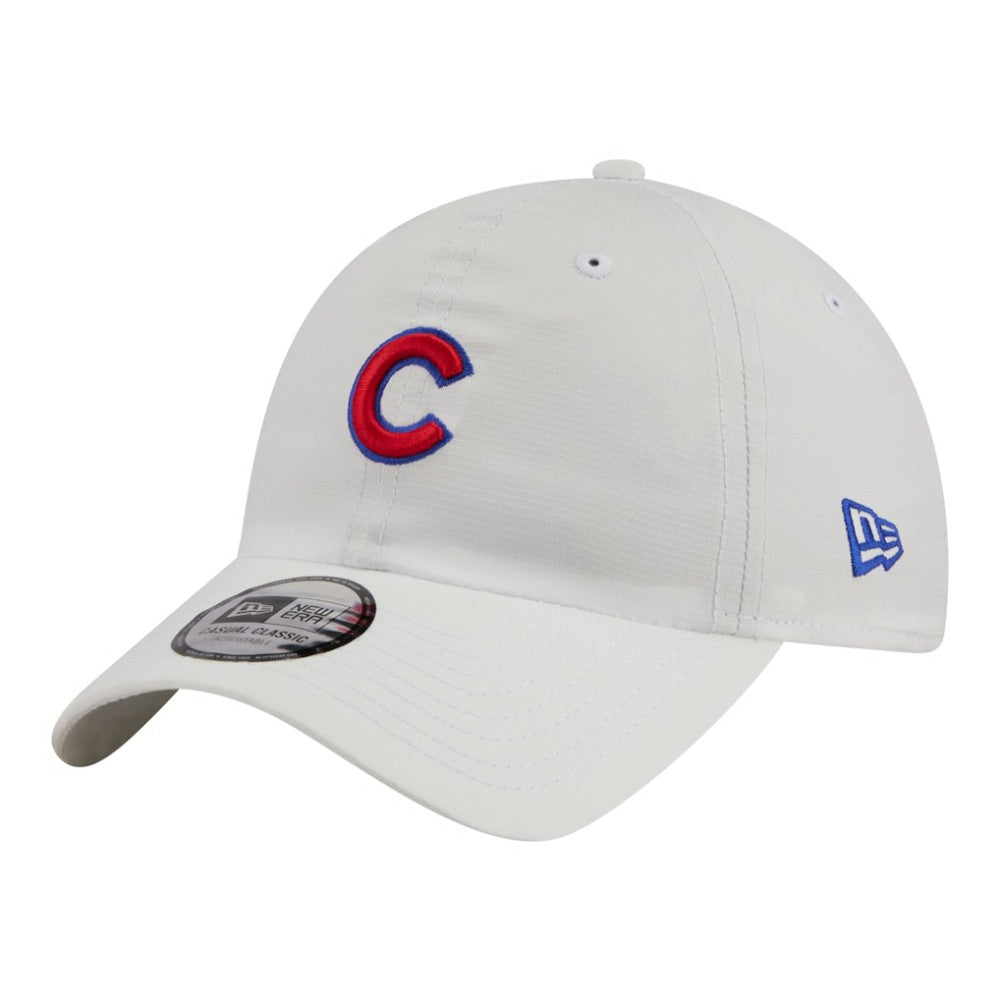 Chicago Cubs New Era Ripstop Casual Classic Adjustable Hat - White Hats