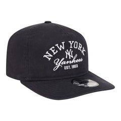 New York Yankees New Era Stacked 19TWENTY Adjustable Hat - Navy Hats
