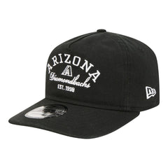 Arizona Diamondbacks New Era Stacked 19TWENTY Adjustable Hat - Black Hats