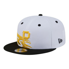 Pittsburgh Pirates New Era Swept 9FIFTY Snapback Hat - White Hats