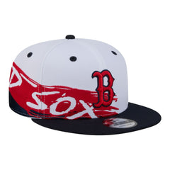 Boston Red Sox New Era 9FIFTY Snapback Hat - White/Navy Hats