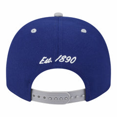 Los Angeles Dodgers New Era Arched A-Frame 9FIFTY Adjustable Hat - Royal/Gray Hats
