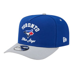 Toronto Blue Jays New Era Arched A-Frame 9FIFTY Adjustable Hat - Royal/Gray Hats