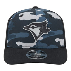 Toronto Blue Jays New Era Tonal Camo 9SEVENTY Stretch-Snap Hat - Black Hats