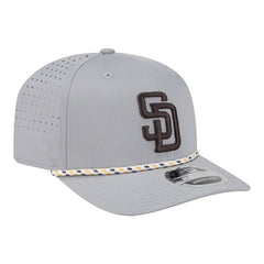 San Diego Padres New Era Sport Rope 9SEVENTY Adjustable Hat - Gray Hats