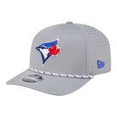 Toronto Blue Jays New Era Sport Rope 9SEVENTY Adjustable Hat - Gray Hats