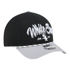 Chicago White Sox New Era Team Loyal 9FORTY M-Crown Adjustable Hat - Black/Gray Hats