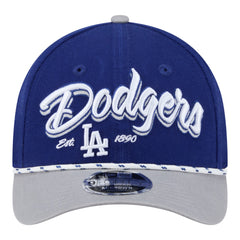 Los Angeles Dodgers New Era Team Loyal 9FORTY M-Crown Adjustable Hat - Royal/Gray Hats