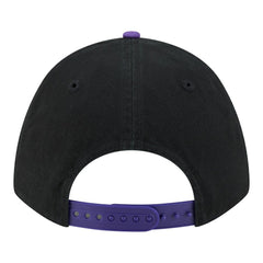 Colorado Rockies New Era Team Loyal 9FORTY M-Crown Adjustable Hat - Black/Purple Hats