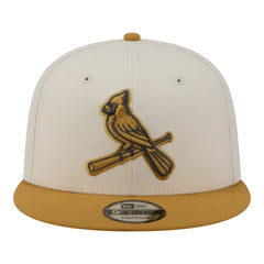 St. Louis Cardinals New Era 2-Tone Color Pack 9FIFTY Snapback Hat - Light Beige/Khaki Hats