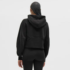 Las Vegas Raiders lululemon Women's Scuba Oversized Half-Zip Hoodie Black