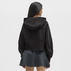 Pittsburgh Steelers lululemon Women's Scuba Oversized Half-Zip Hoodie Black