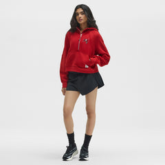 Tampa Bay Buccaneers lululemon Women's Scuba Oversized Half-Zip Hoodie College Crimson