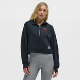 Chicago Bears lululemon Women's Scuba Oversized Half-Zip Hoodie True Navy