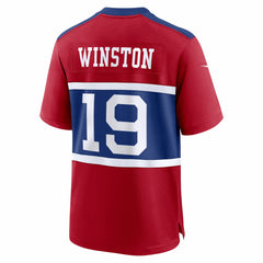 NFL Jameis Winston New York Giants Alternate Game Jersey - Century Red