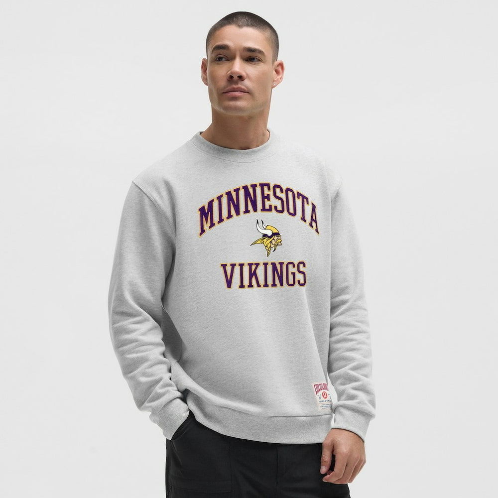 Minnesota Vikings lululemon Steady State Sweatshirt Heathered Silver Drop