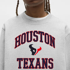 Houston Texans lululemon Steady State Sweatshirt Heathered Silver Drop