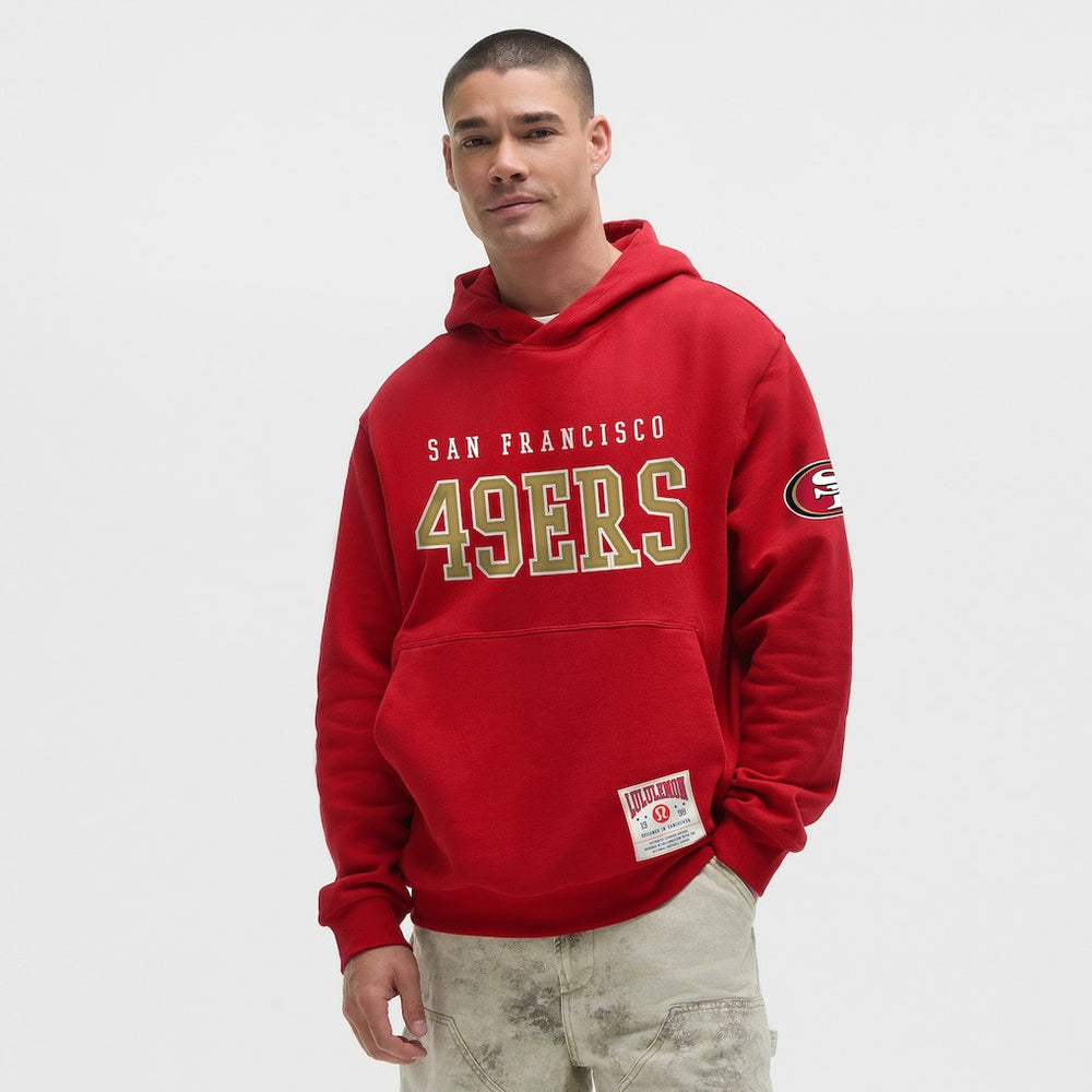 San Francisco 49ers lululemon Steady State Pullover Hoodie College Crimson