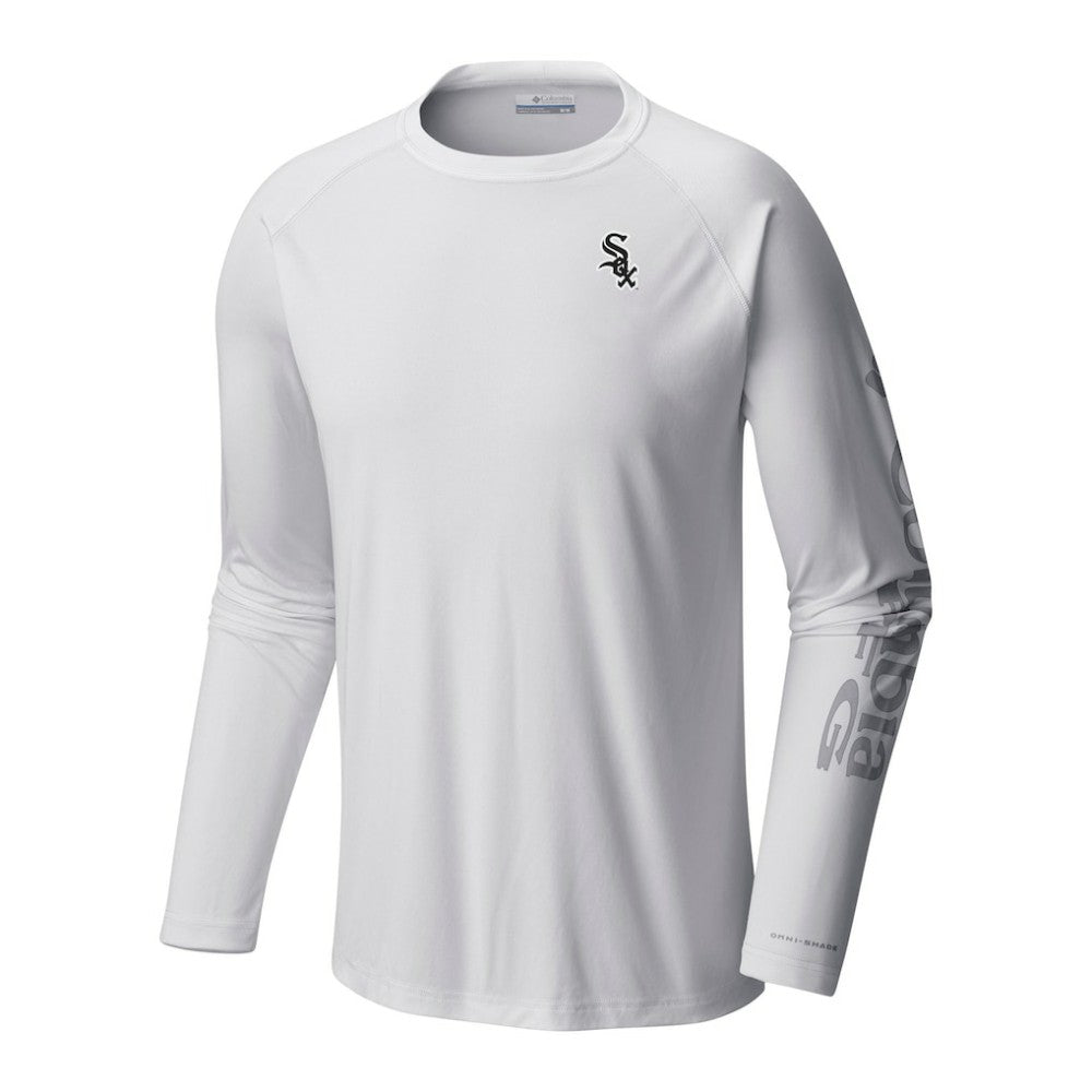 Chicago White Sox Columbia Terminal Tackle Long Sleeve Shirt - White
