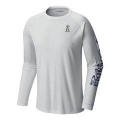 Los Angeles Angels Columbia Terminal Tackle Long Sleeve Shirt - White
