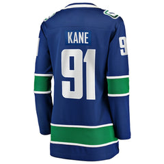 NHL Evander Kane Vancouver Canucks Fanatics Women's Home Breakaway Player Jersey - Blue